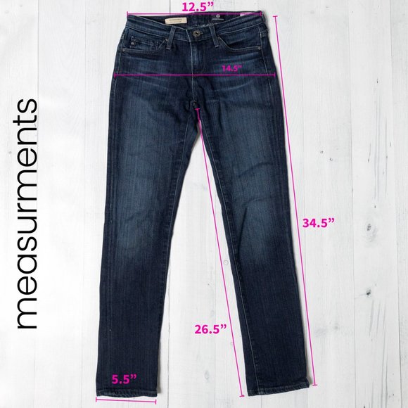 AG Adriano Goldschmied Jeans The Stevie Petite 24P - Picture 2 of 10